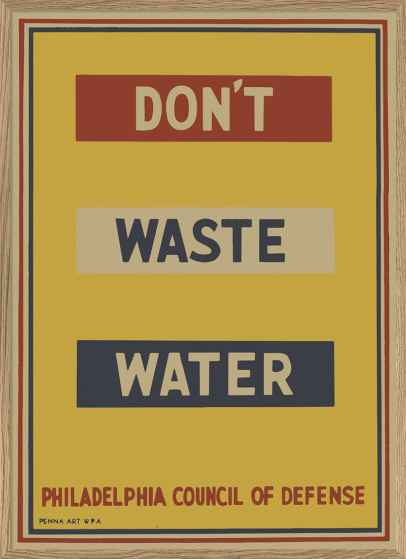 Don't Waste Water