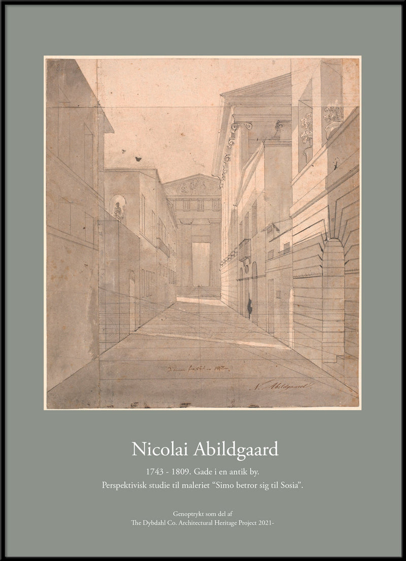 Nicolai Abildgaard - Gade i en antik by