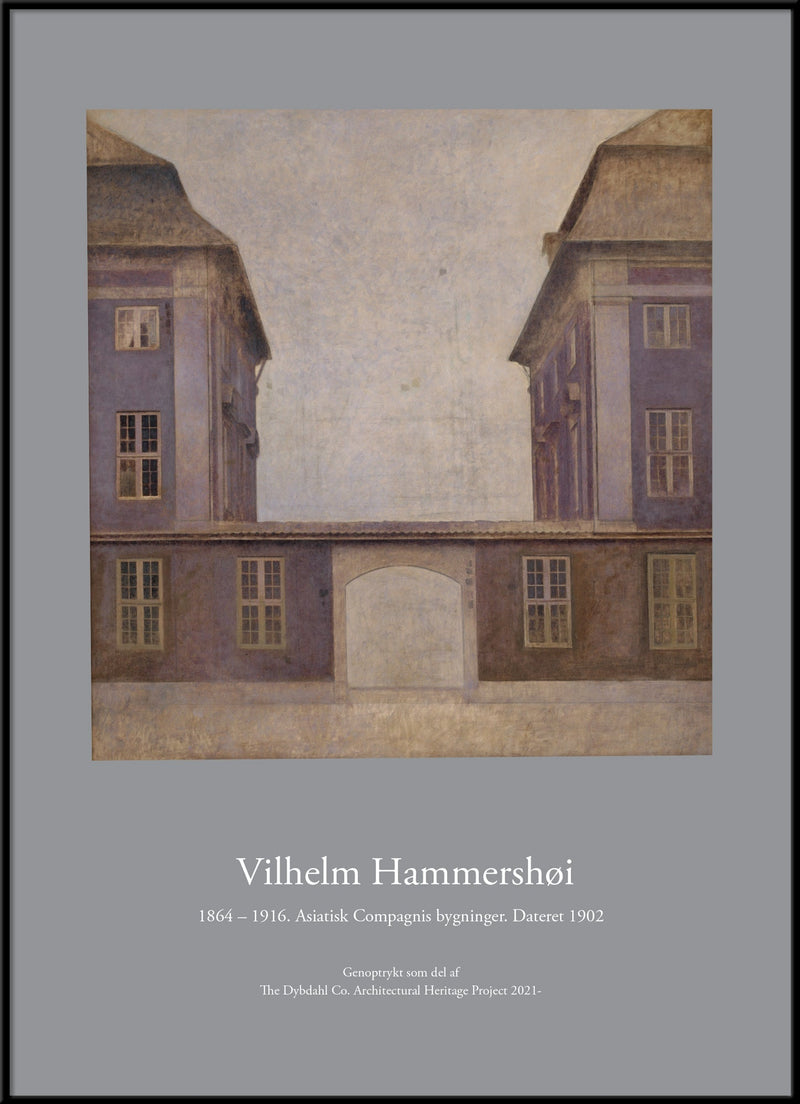 Vilhelm Hammershøi - Asiatisk Compagnis bygninger