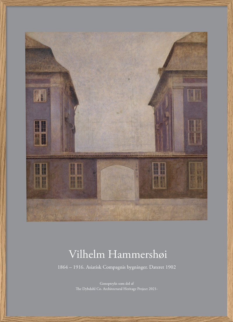 Vilhelm Hammershøi - Asiatisk Compagnis bygninger